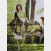 Fair lady’s soft mercerized cotton shalwar Kameez with full embroidery
